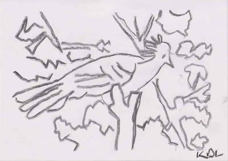 Fågel Amazona, Peru 275kr av Krister Lindén