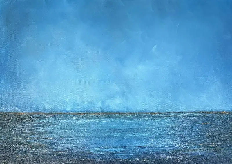 Oljemålning Horizon av Sofie Öcking