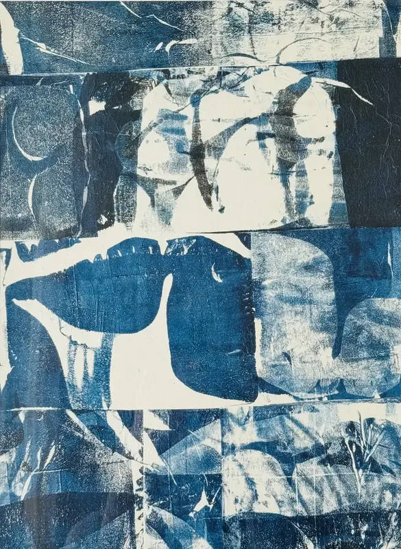 Akrylmålning Love birds av Sofia Ekeberg