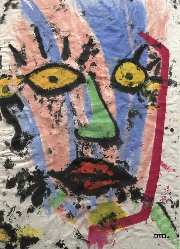 MUTE #2, inramad av Otto Sundell