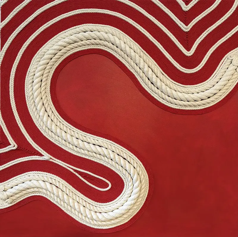 Akrylmålning av Julia Linder