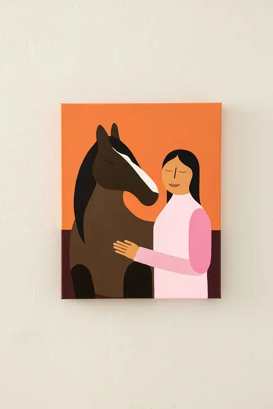 Akrylmålning Whisper av Stephanie Rydle