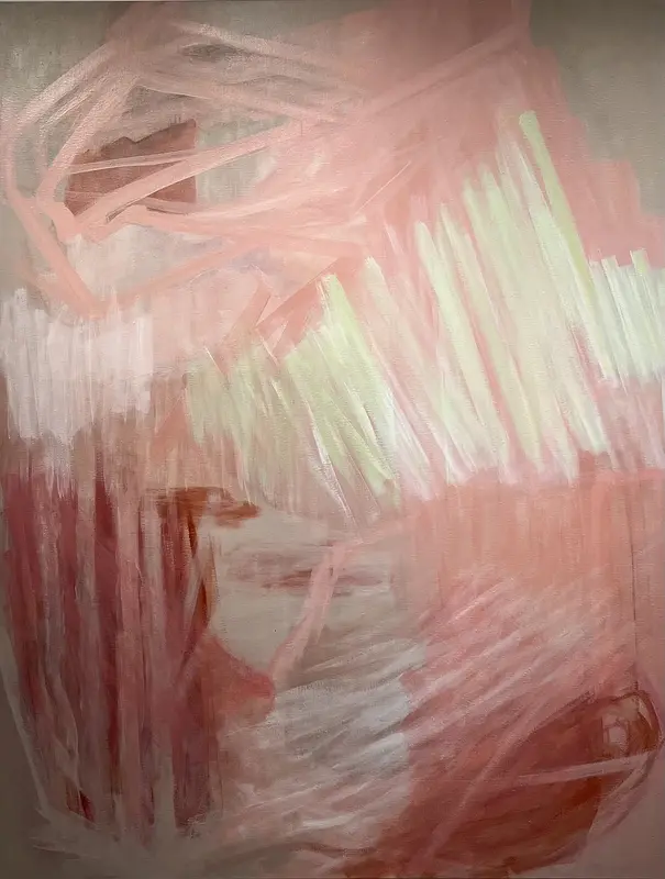 Akrylmålning Tillvaro av Ellinor Johansson