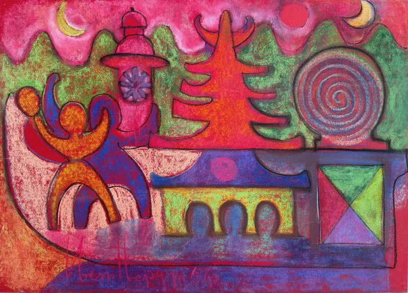 1+G Pastels V av Ivan Tverdun