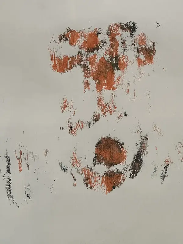 Akrylmålning Summerar av Åsa Delblanc