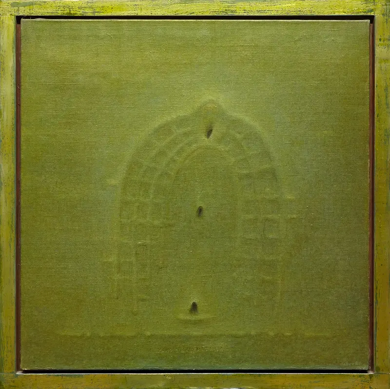 Oljemålning Surprised Veritas av Alexander Levich