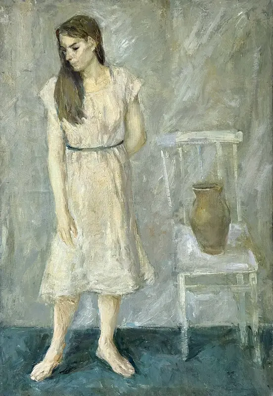 Oljemålning Olga av Zakhar Shevchuk