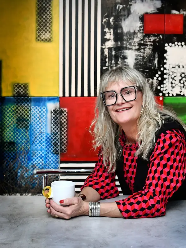 Akrylmålning Skräddar syr konst till ditt företag eller hem. av CAMILLA THELIN