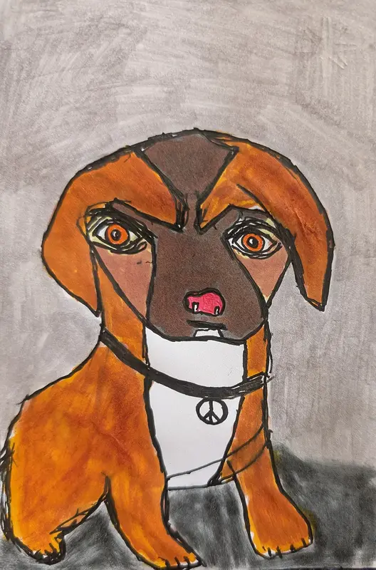 Fredshunden Alma av Mikael Jonsson