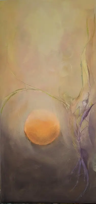 Akrylmålning Calm av Ritva Göransson