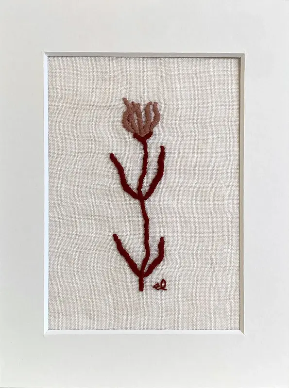 Blomma rödrosa av Emma Lehtola