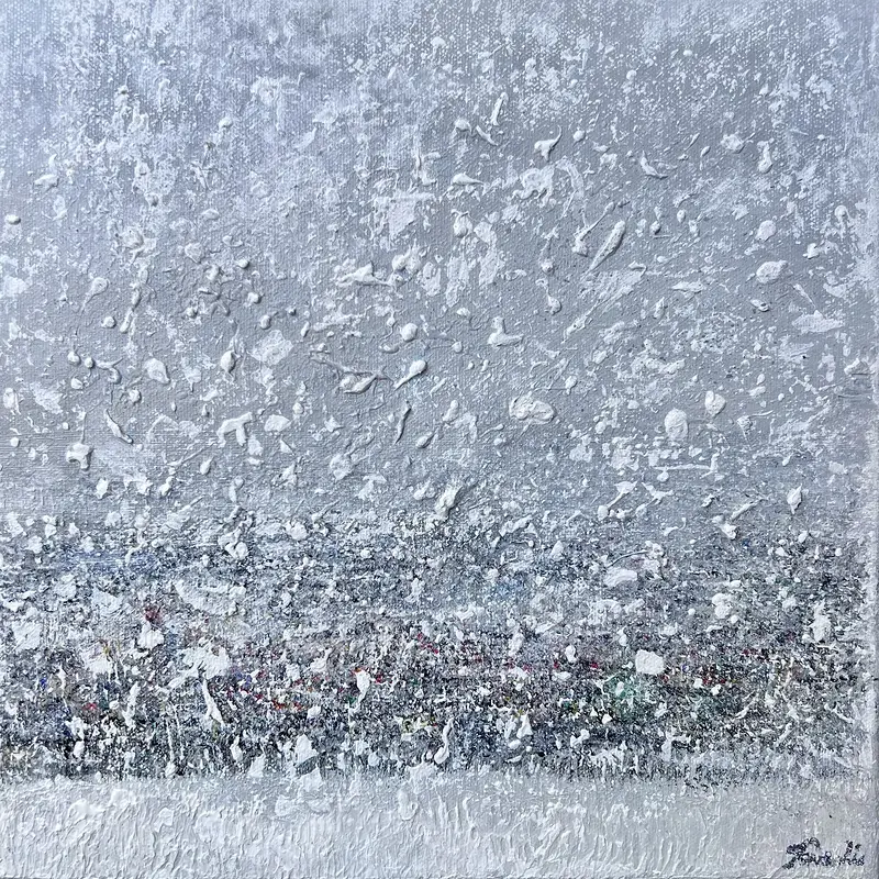 Akrylmålning Vart är vi på väg? av Tove Li