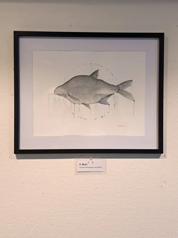 Akvarell Brax av Victor Thorén