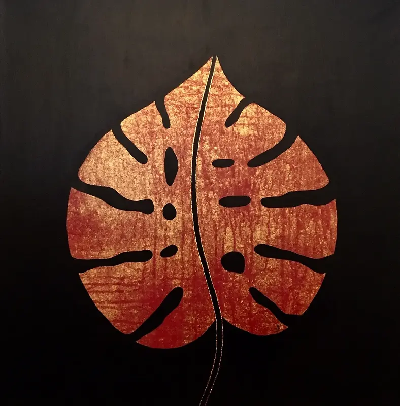 Under the jungle sky no 2 av Anna-Maria Johansson