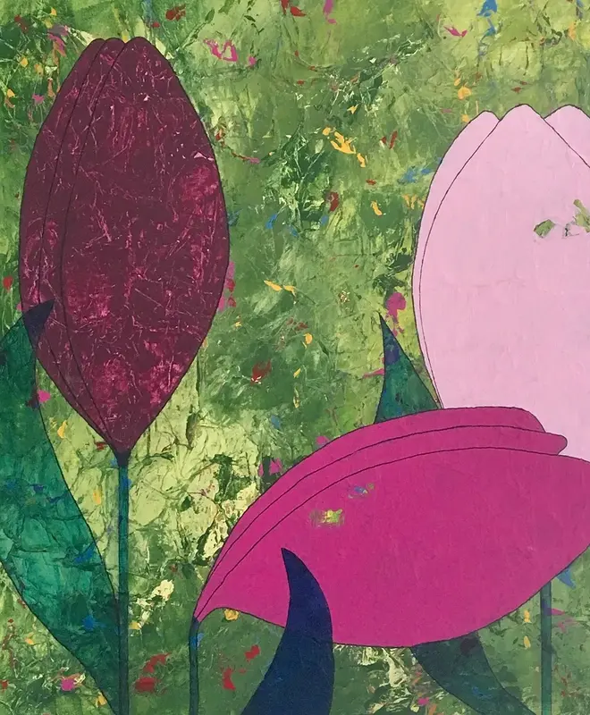 Flowers in the morning av Anna-Maria Johansson