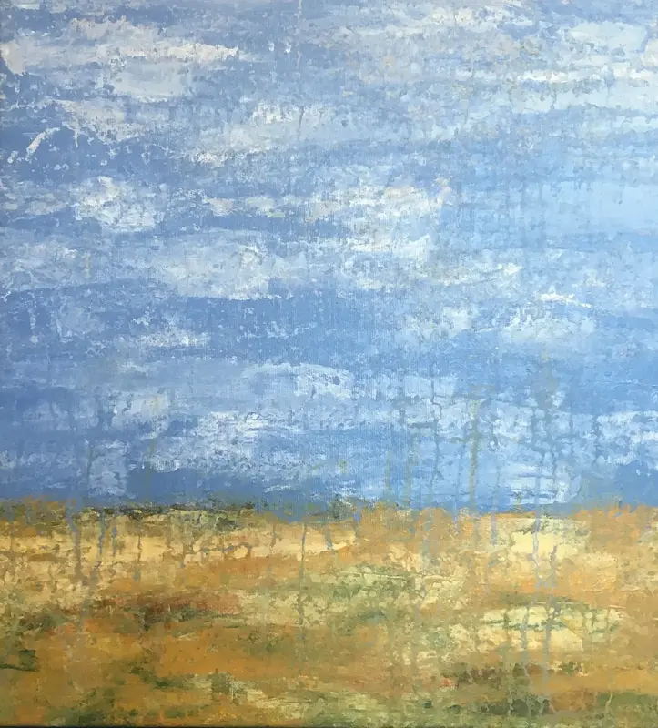 Akrylmålning Peace and Power av Anna-Maria Johansson