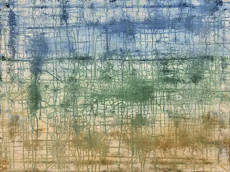 Akrylmålning That day av Anna-Maria Johansson