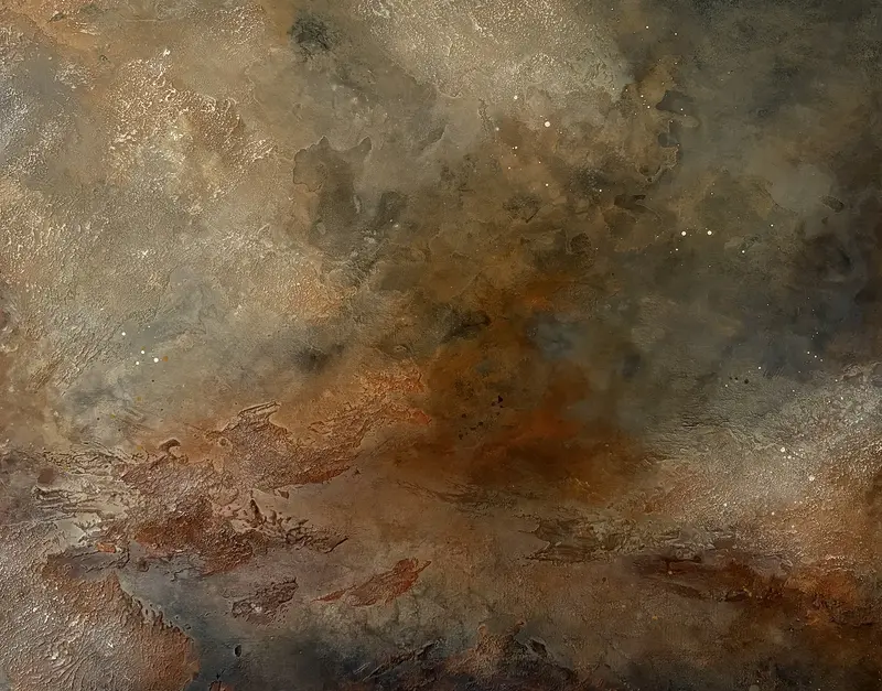 Akrylmålning Nowhere av Noel Ekstrand