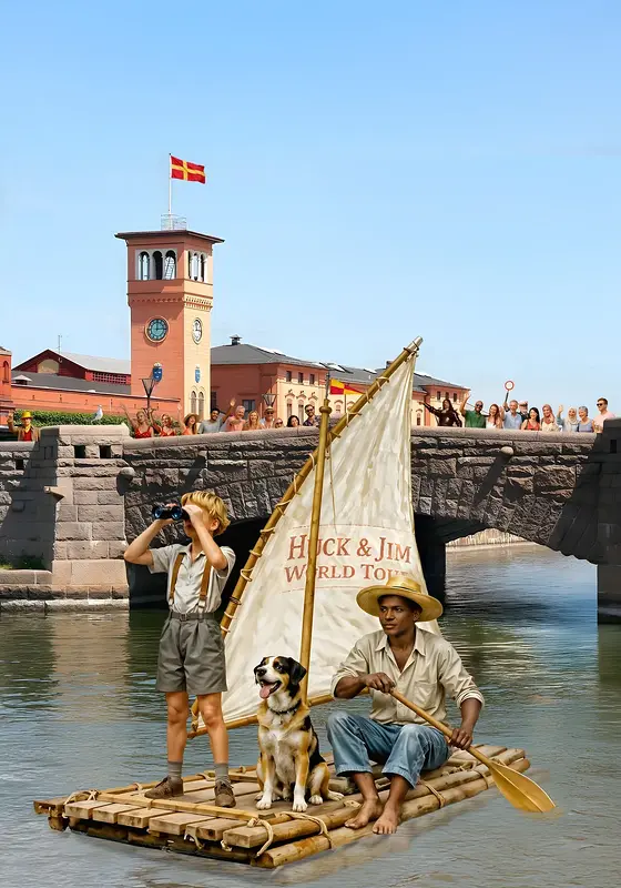 Huck & Jim World Tour av Jörgen Thornberg