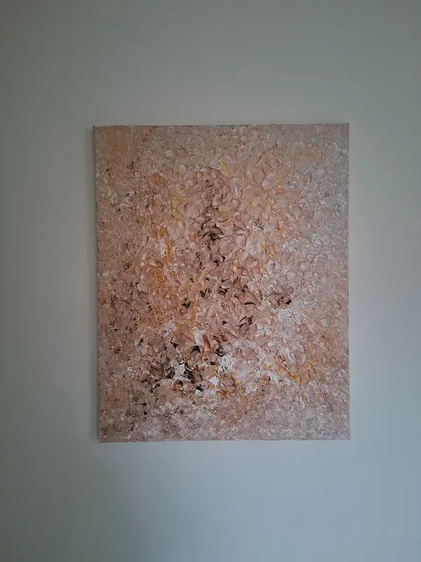 Akrylmålning Världens känslor 2023 av Clara Waldenmark