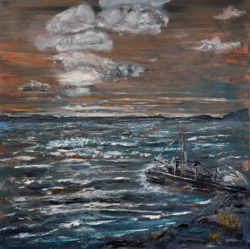 Oljemålning The breath of nature av Beje Forslund