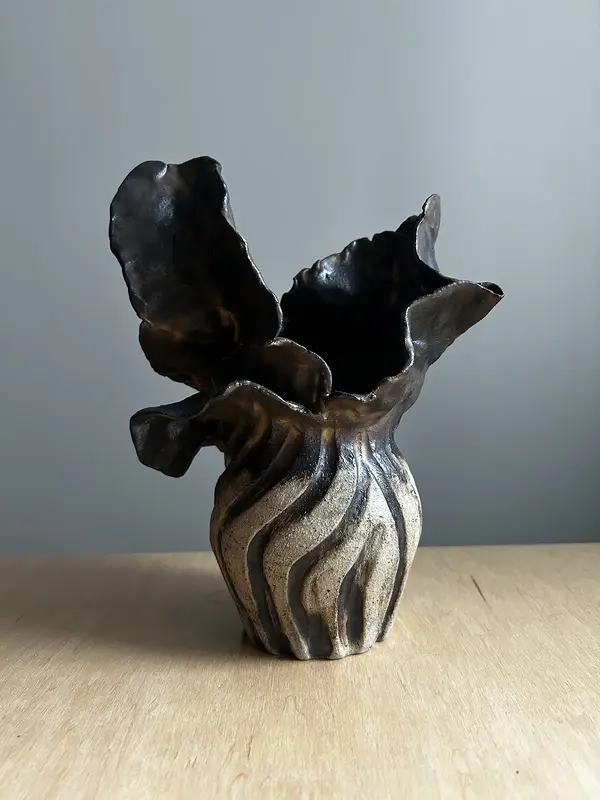 Skulptur Plamen av Beti Velkoska DDBC Keramik