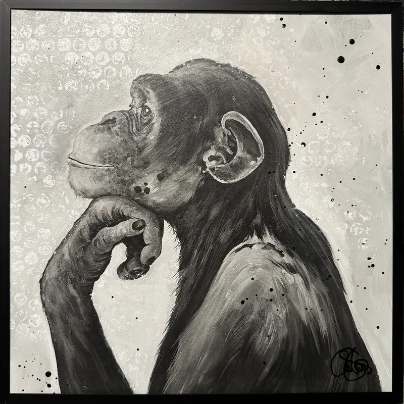 MM COW 126 CHIMP av Matilda Skoglund