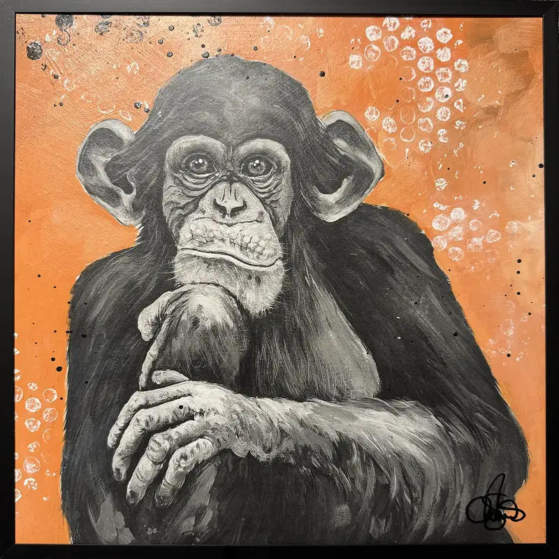 MM COW 128 Chimp av Matilda Skoglund