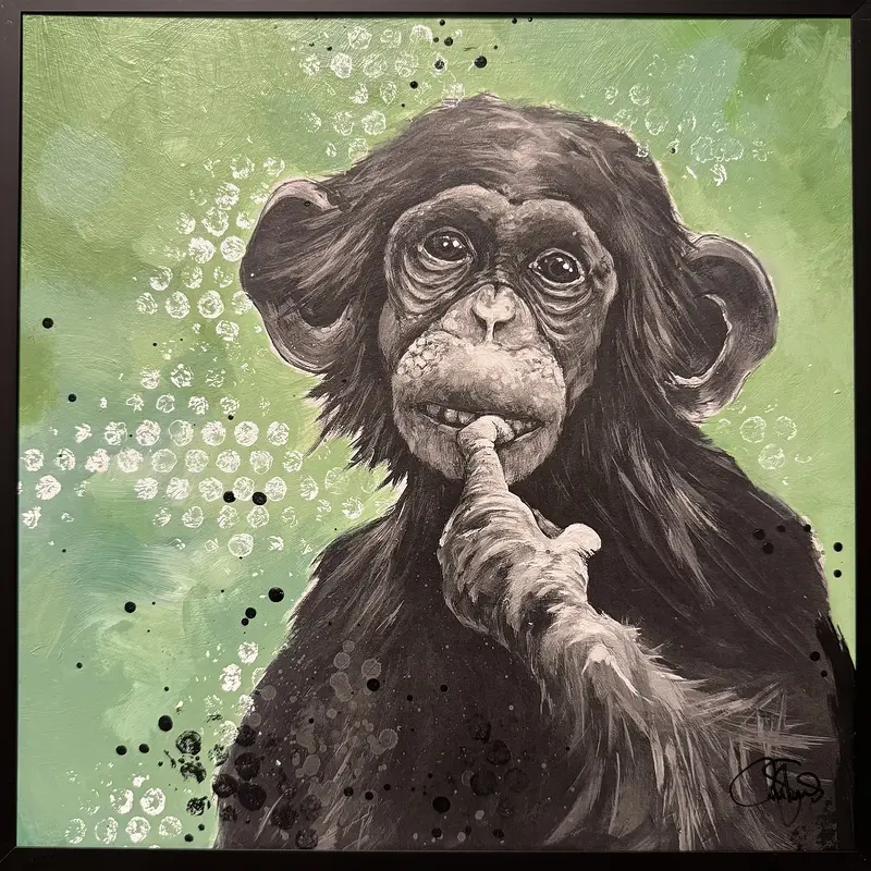 MM COW 136 Chimp av Matilda Skoglund