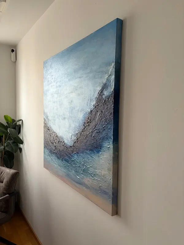 Akrylmålning Akrylmålning på canvas 100x100cm av Hadi Ali