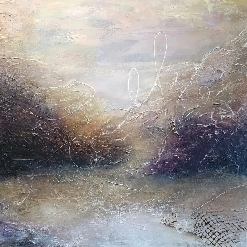 Misty lilac av Lisa Svensson