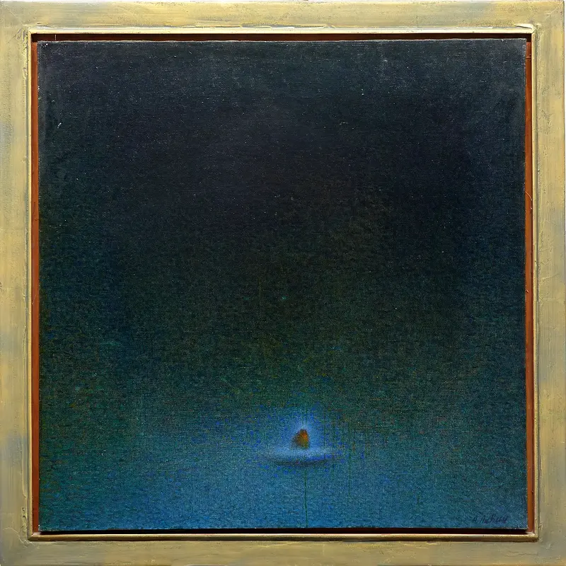 Oljemålning A Little Secret av Alexander Levich
