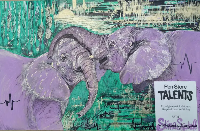 Love me like an elephant av Stina Sjöstedt