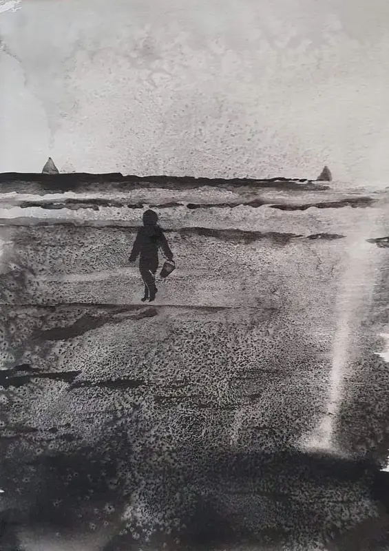 Längs stranden av Anki Modin