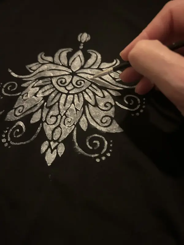 Textil konst av Helena Damgaard
