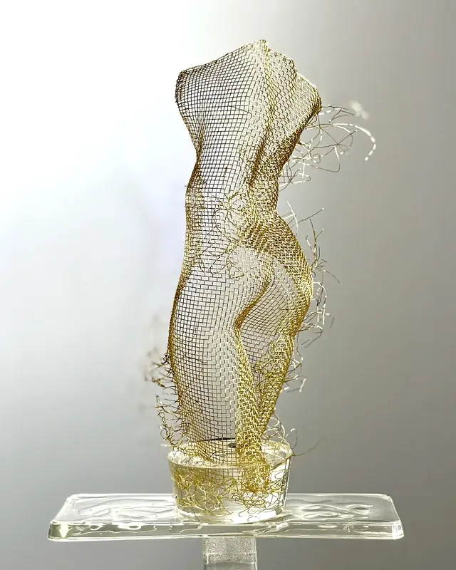 Skulptur MeshUp av Lena Nilson