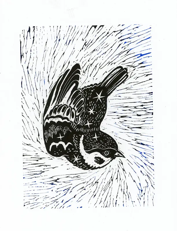 Sparrow 01 av Anastasiia Mazeina