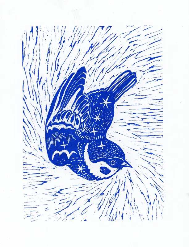 Sparrow 02 av Anastasiia Mazeina
