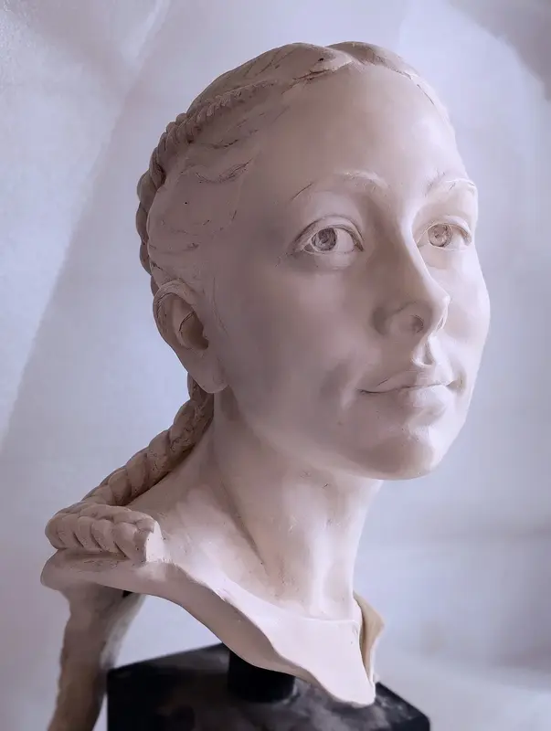 Skulptur Lovisa av Sara Stenlund Skulptur