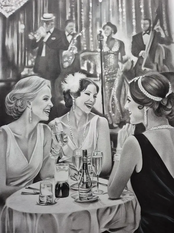 Girls night out av Lina Anemyr