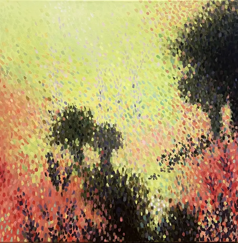 Akrylmålning Untitled 3 av Ella Frödin