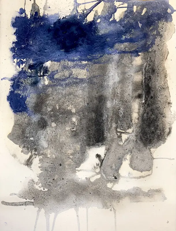 Akvarell Untitled 12 av Victor Edström