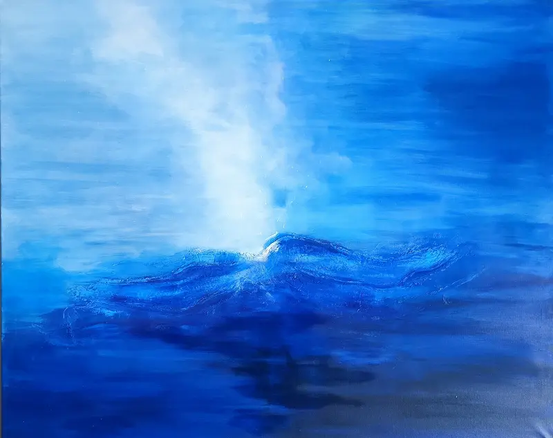 Blue av Nathalie Eklund