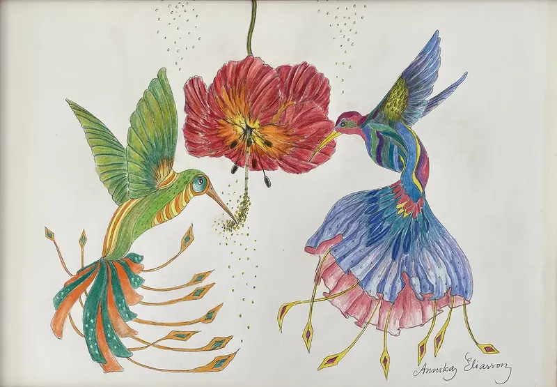 Hummingbirds av Annika Eliasson