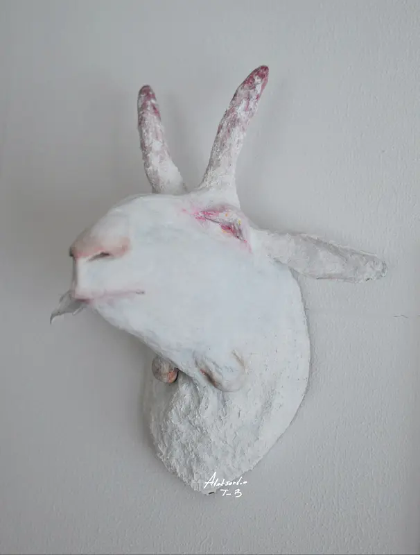Skulptur Get av Aleksandra Tryscien-Borula