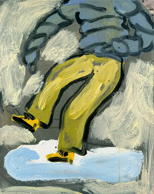 Akrylmålning Cold Feet av Zakhar Shevchuk