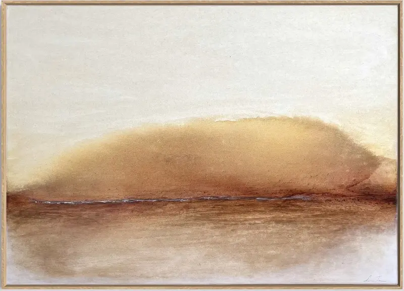 Akrylmålning Dawn’s Light av Lena Johnson
