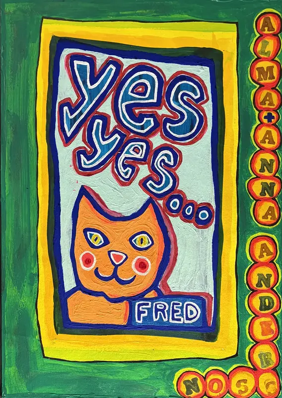 Yes yes… FRED. av Alma-Anna Andersson