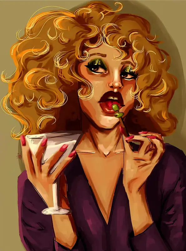 Dry Martini av Wilma Nord-Rehnby