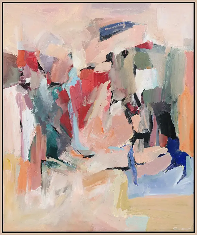 Akrylmålning Abstract No.2609 av Tomas Hammar